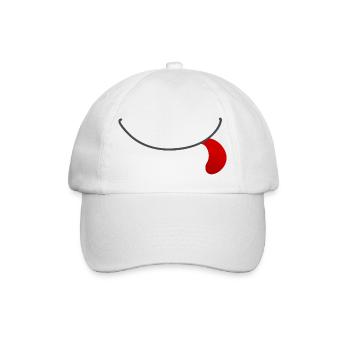 Mund - Baseballkappe - Weiß/Weiß - Vorne