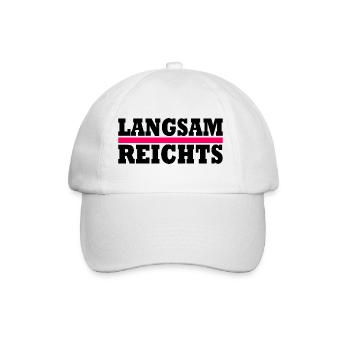 LANGSAM REICHTS - Baseballkappe - Weiß/Weiß - Vorne