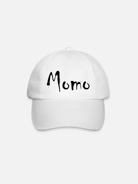 Momo - Baseballkappe - Weiß/Weiß