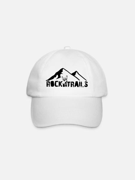 RockonTrails - Baseballkappe - Weiß/Weiß