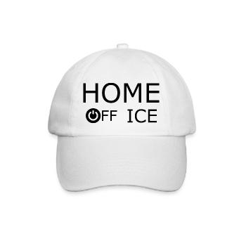 Home Office Work - Baseballkappe - Weiß/Weiß - Vorne