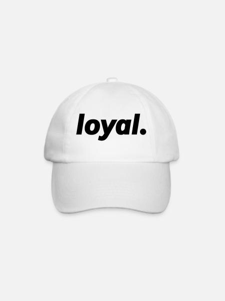 loyal - Baseballkappe - Weiß/Weiß