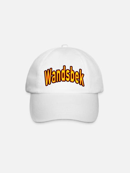 Wandsbek - Baseballkappe - Weiß/Weiß