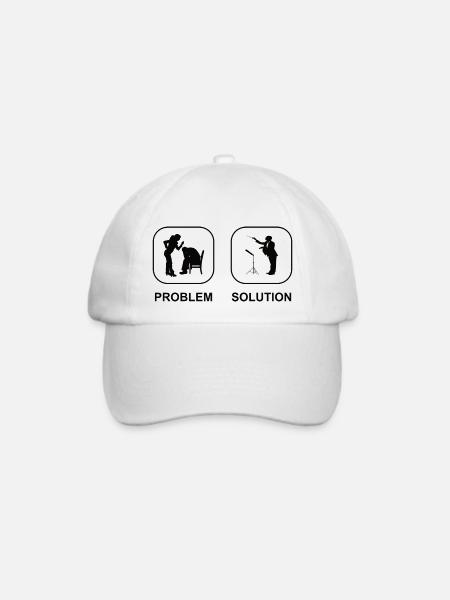 Dirigent Musik Dirigenten Dirigieren Geschenk - Baseballkappe - Weiß/Weiß