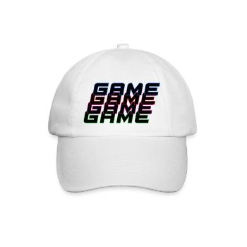 Spiel - Baseballkappe - Weiß/Weiß - Vorne