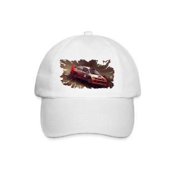 Rally - Evolution - Baseballkappe - Weiß/Weiß - Vorne