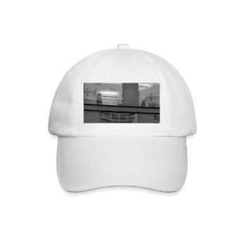 Versteckt hinter Glas - Baseballkappe - Weiß/Weiß - Vorne