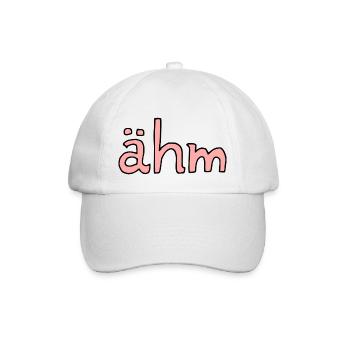 ähm - Baseballkappe - Weiß/Weiß - Vorne