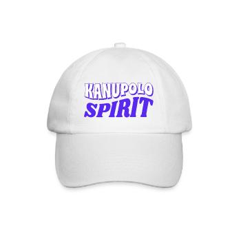 Kanupolo Spirit Slogan - Baseballkappe - Weiß/Weiß - Vorne