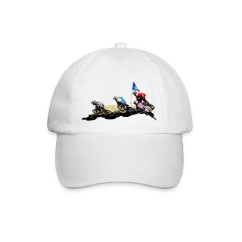 BMX (BMX) - Baseballkappe - Weiß/Weiß - Vorne