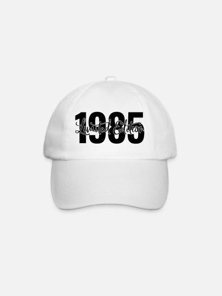 Limited edition 1985 - Baseballkappe - Weiß/Weiß