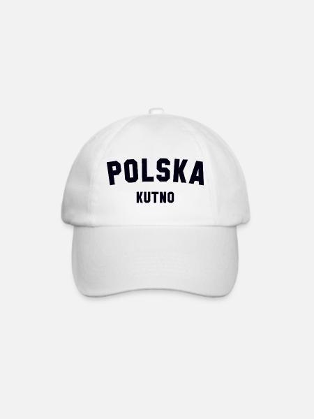 KUTNO Polska Polen - Baseballkappe - Weiß/Weiß