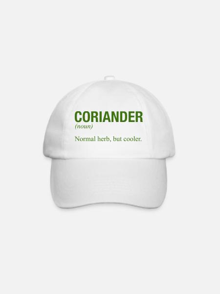 CORIANDER - Baseballkappe - Weiß/Weiß