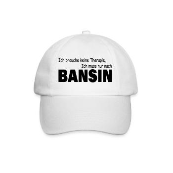 Therapie BANSIN - Baseballkappe - Weiß/Weiß - Vorne