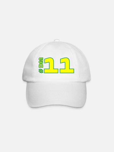 -DM11-2026 - Baseballkappe - Weiß/Weiß