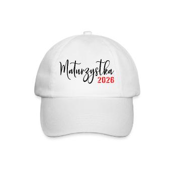 Abschluss der High School 2026 - Baseballkappe - Weiß/Weiß - Vorne