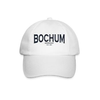 Bochum - Baseballkappe - Weiß/Weiß - Vorne
