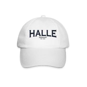 Halle - Baseballkappe - Weiß/Weiß - Vorne