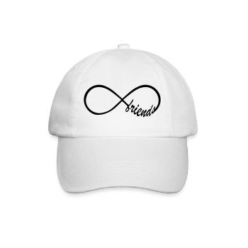 Friends Infinity Swag - Baseballkappe - Weiß/Weiß - Vorne