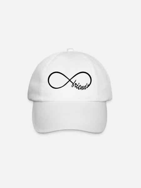 Friends Infinity Swag - Baseballkappe - Weiß/Weiß