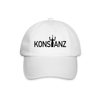 Konstanz - Baseballkappe - Weiß/Weiß - Vorne