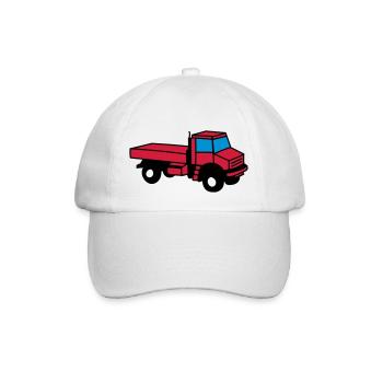 Unimog - Baseballkappe - Weiß/Weiß - Vorne