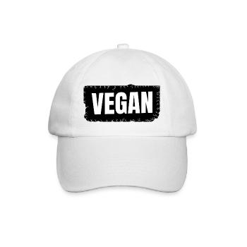 vegan - Vegan - Baseballkappe - Weiß/Weiß - Vorne