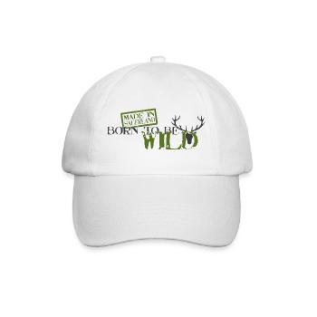 Made in Sauerland - Wild 2 - Baseballkappe - Weiß/Weiß - Vorne