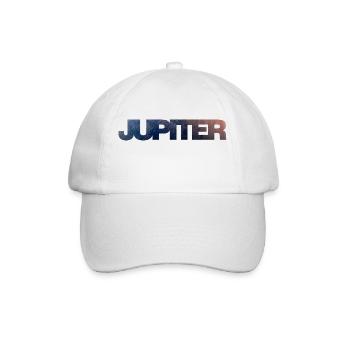 Jupiter | Oberfläche - Baseballkappe - Weiß/Weiß - Vorne