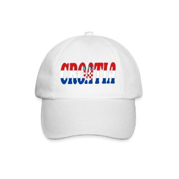 Croatia - Baseballkappe - Weiß/Weiß - Vorne