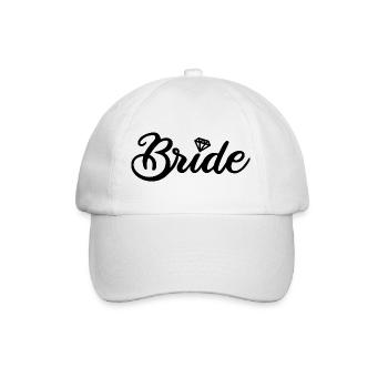 Bride - Baseballkappe - Weiß/Weiß - Vorne