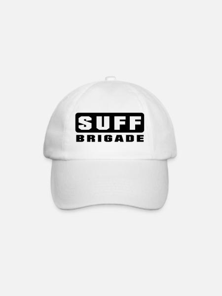 Suff Brigade - Baseballkappe - Weiß/Weiß