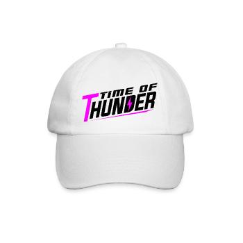 PINK POWER - Baseballkappe - Weiß/Weiß - Vorne