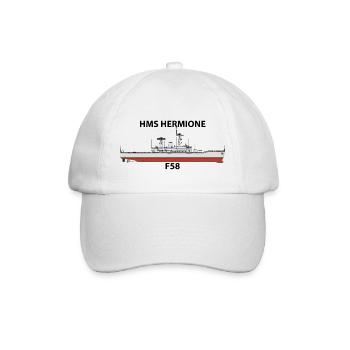 HMS HERMINE - LEANDER ORIG - Baseballkappe - Weiß/Weiß - Vorne