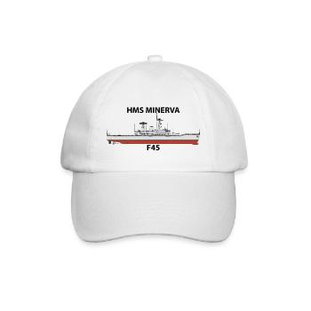HMS MINERVA - LEANDER ORIG - Baseballkappe - Weiß/Weiß - Vorne