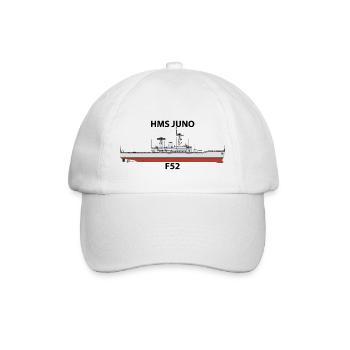 HMS JUNO - LEANDER ORIG - Baseballkappe - Weiß/Weiß - Vorne