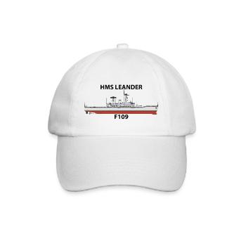 HMS LEANDER - LEANDER ORIG - Baseballkappe - Weiß/Weiß - Vorne