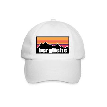 Berge Kletterer Natur Abenteuer - Baseballkappe - Weiß/Weiß - Vorne