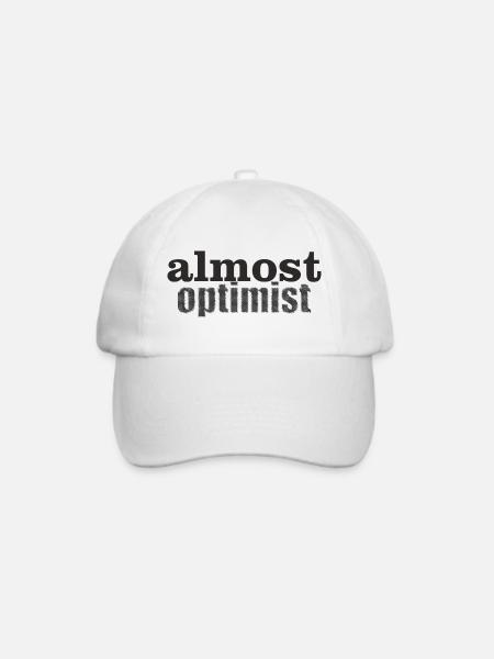 optimist - Baseballkappe - Weiß/Weiß