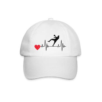 Handballverein Handballspieler Handball Handballer - Baseballkappe - Weiß/Weiß - Vorne