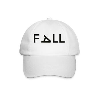 FALL - Baseballkappe - Weiß/Weiß - Vorne