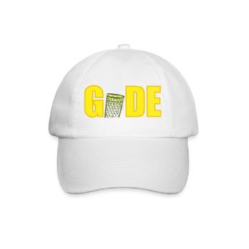 Gude Apfelwein Hessen - Baseballkappe - Weiß/Weiß - Vorne