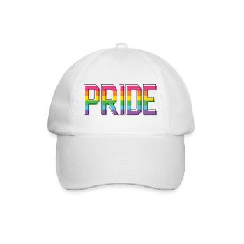 Pride Month LGBT - Pride! - Baseballkappe - Weiß/Weiß - Vorne