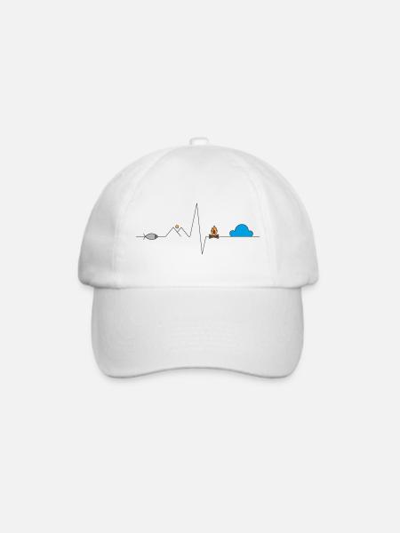 Adventure - Baseballkappe - Weiß/Weiß