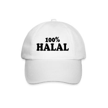 Halal - Baseballkappe - Weiß/Weiß - Vorne