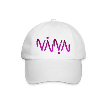 Nina - Baseballkappe - Weiß/Weiß - Vorne