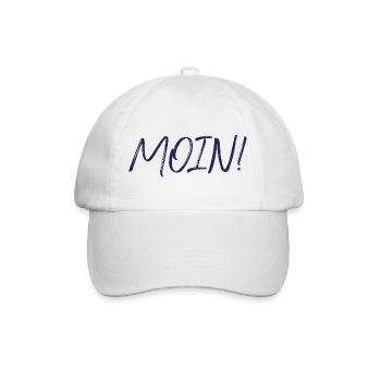 MOIN, navy - Baseballkappe - Weiß/Weiß - Vorne