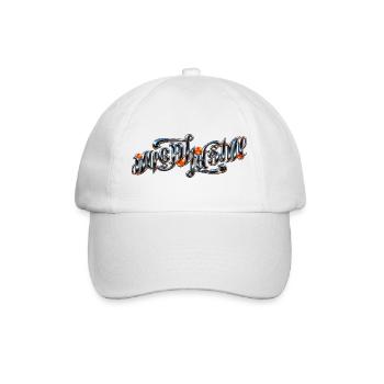 Illegaler Lebensstil - Baseballkappe - Weiß/Weiß - Vorne