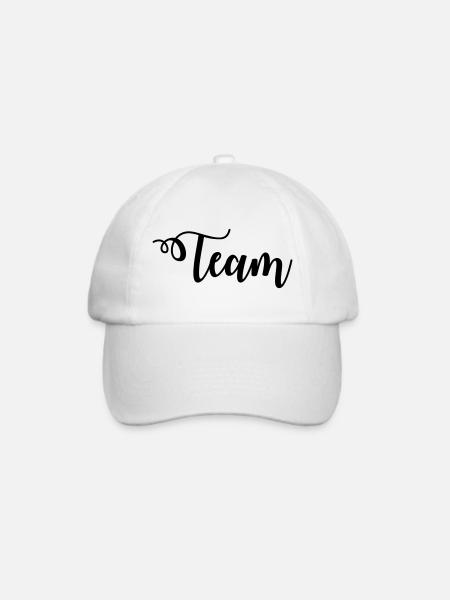 Team - Baseballkappe - Weiß/Weiß
