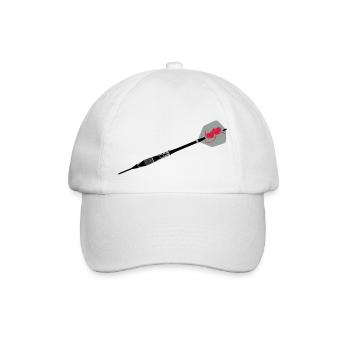 the Arrow - Baseballkappe - Weiß/Weiß - Vorne